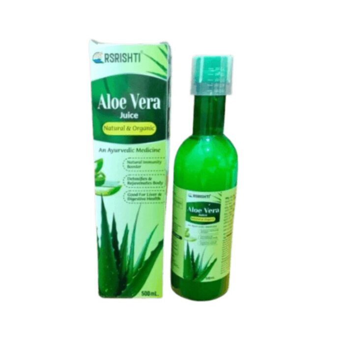 Aloe Vera Juice 500 ml - For Immunity, Digestion & Detox - Image 1